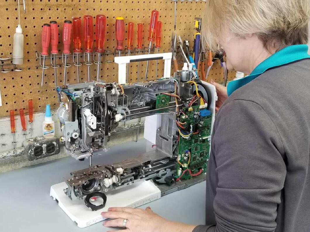 Services - Sewing Machine Repair and Maintenance, Scissor Sharpening